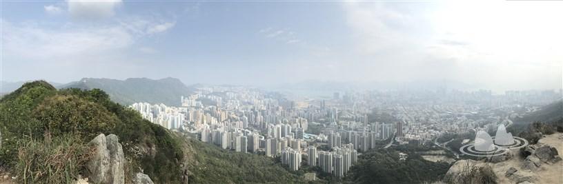 鷹巢山自然教育徑>麥理浩徑第5段>筆架山>獅子山>沙田坳道>沙田坳邨