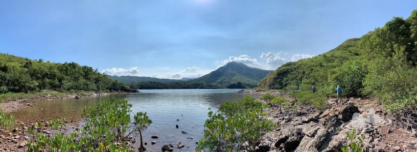 烏蛟騰>九担租>上苗田>下苗田>三椏涌>三椏灣>橫排>三椏灣>犂頭石>九担租>烏蛟騰