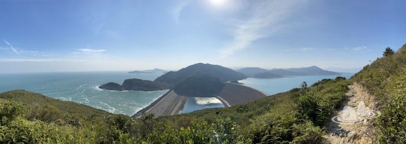 萬宜水庫東壩>萬宜地質步道>花山(破邊洲)>麥理浩徑第1段>標尖角觀景台>萬宜水庫東壩 萬宜水庫東壩>萬宜地質步道>花山(破邊洲)>麥理浩徑第1段>標尖角觀景台>萬宜水庫東壩